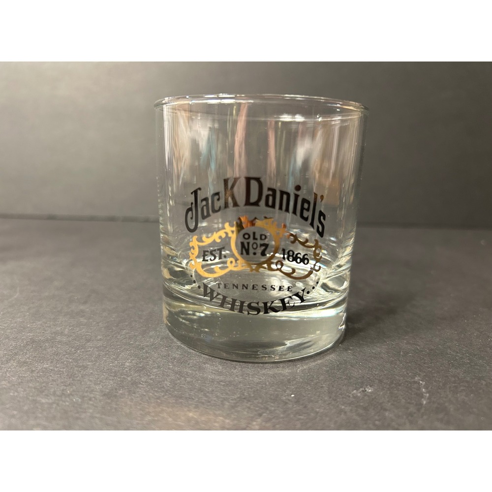 Jack Daniels Whiskey Glasses Set of 3 Old No 7 Tennessee Barware Rocks Clear - Picture 3 of 6
